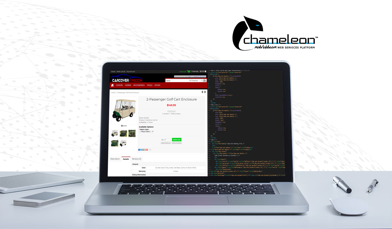 mobiWebcom Chameleon Interactive eCommerce Stores